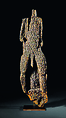 Standing Male Figure Identified as Chief N'Ko, Wood, Mbembe peoples